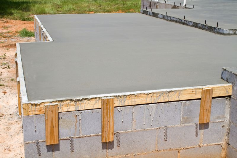Basement Foundation Pouring