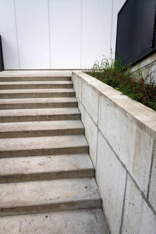 Cement Stairs Installation