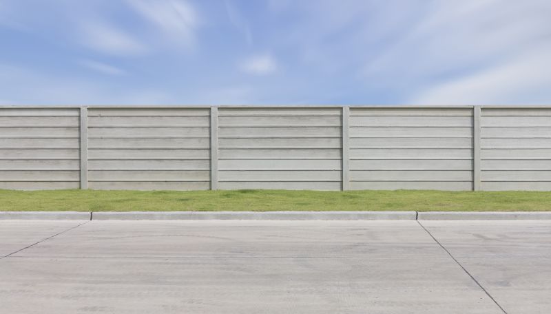 Concrete Fence Installation