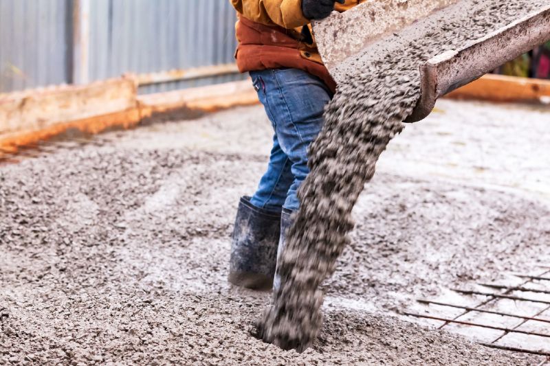 Concrete Pouring in Spring