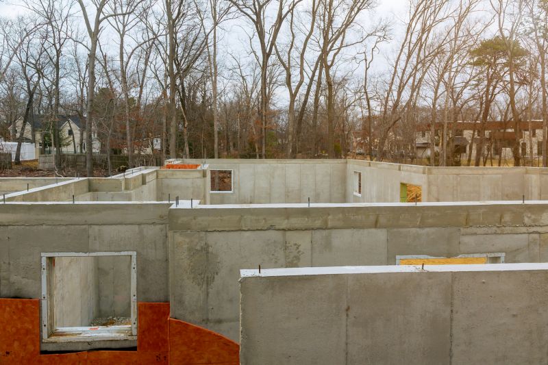 Foundation Wall Pouring