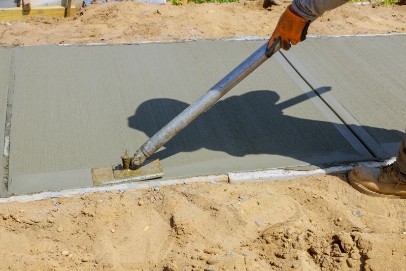 Patio Concrete Pouring