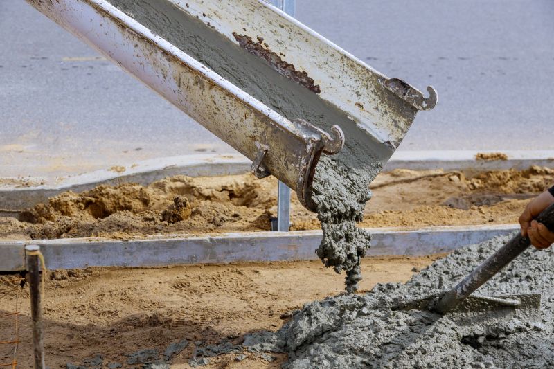 Poured Concrete Installation