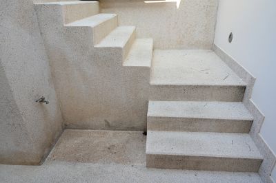 Poured Steps Installation