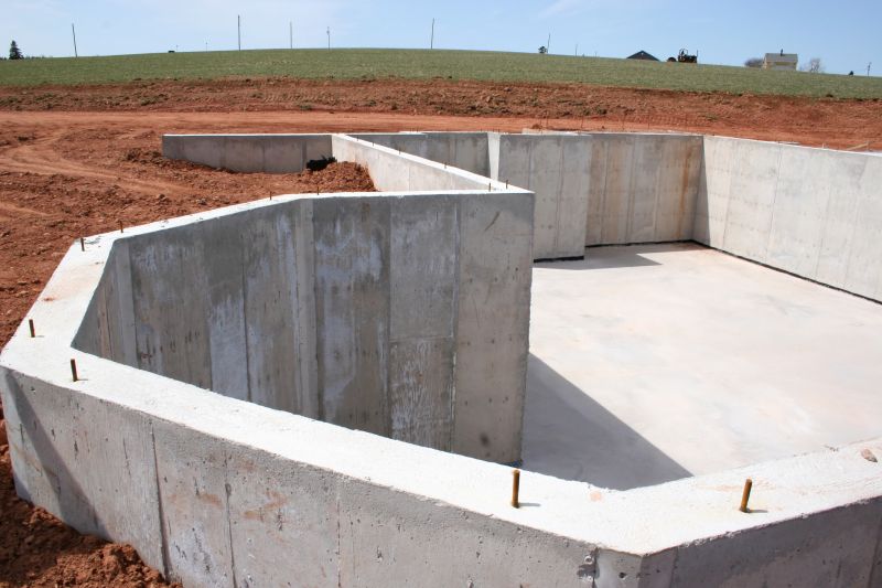 Basement Foundation Pouring