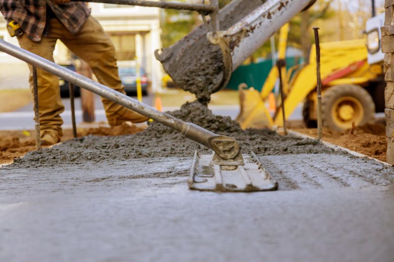 Patio Concrete Pouring