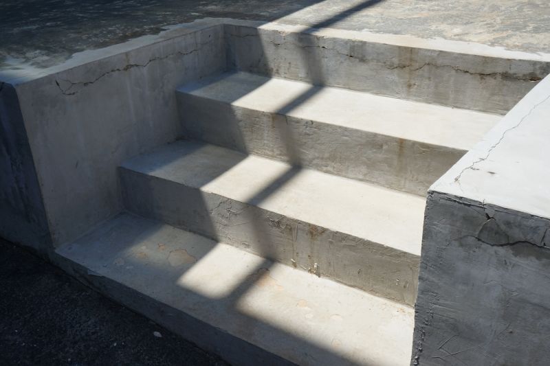 Poured Steps Installation